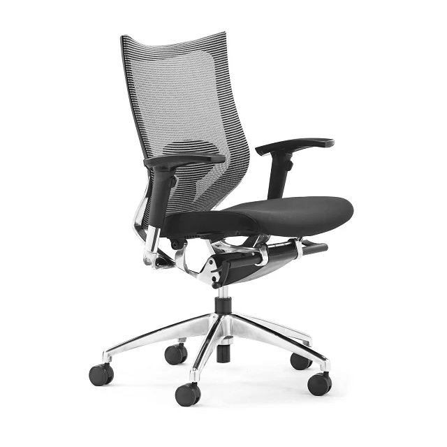 Office project 2D armrest slide seat best mesh seat office chair ergonomic mesh task chair