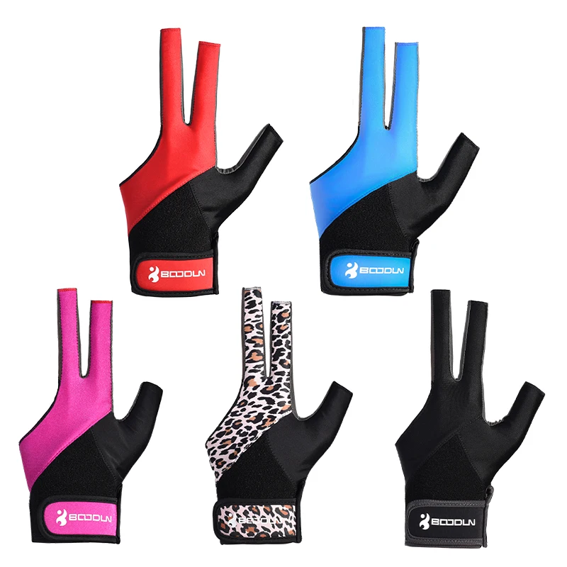 HBG 0932 breathable anti slip three finger pool cue glove fast delivery high-quality billiard snooker gloves