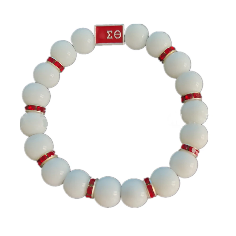 Delta Sigma Theta браслет из бусин для DST Sorority ювелирный