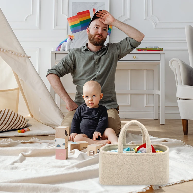 New Hot Teddy Caddie Soft Baby Diaper Caddy Bag Organizer Mummy Bag