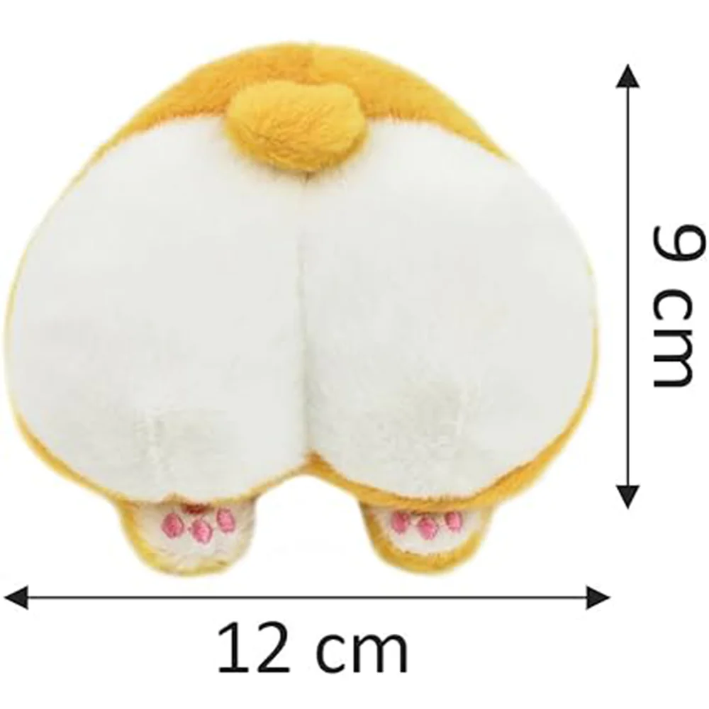 Funny Novelty Small Kawaii Purse Mini Wallet Corgi Butt Coin Wallet for Girls Women Christmas Gifts