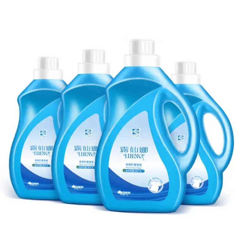 
 Оптовая продажа жидкого стирального порошка 5 в 1: средство для удаления пятен/запахов/смягчитель ткани/цветной отбеливатель/восстановитель 2 кг  