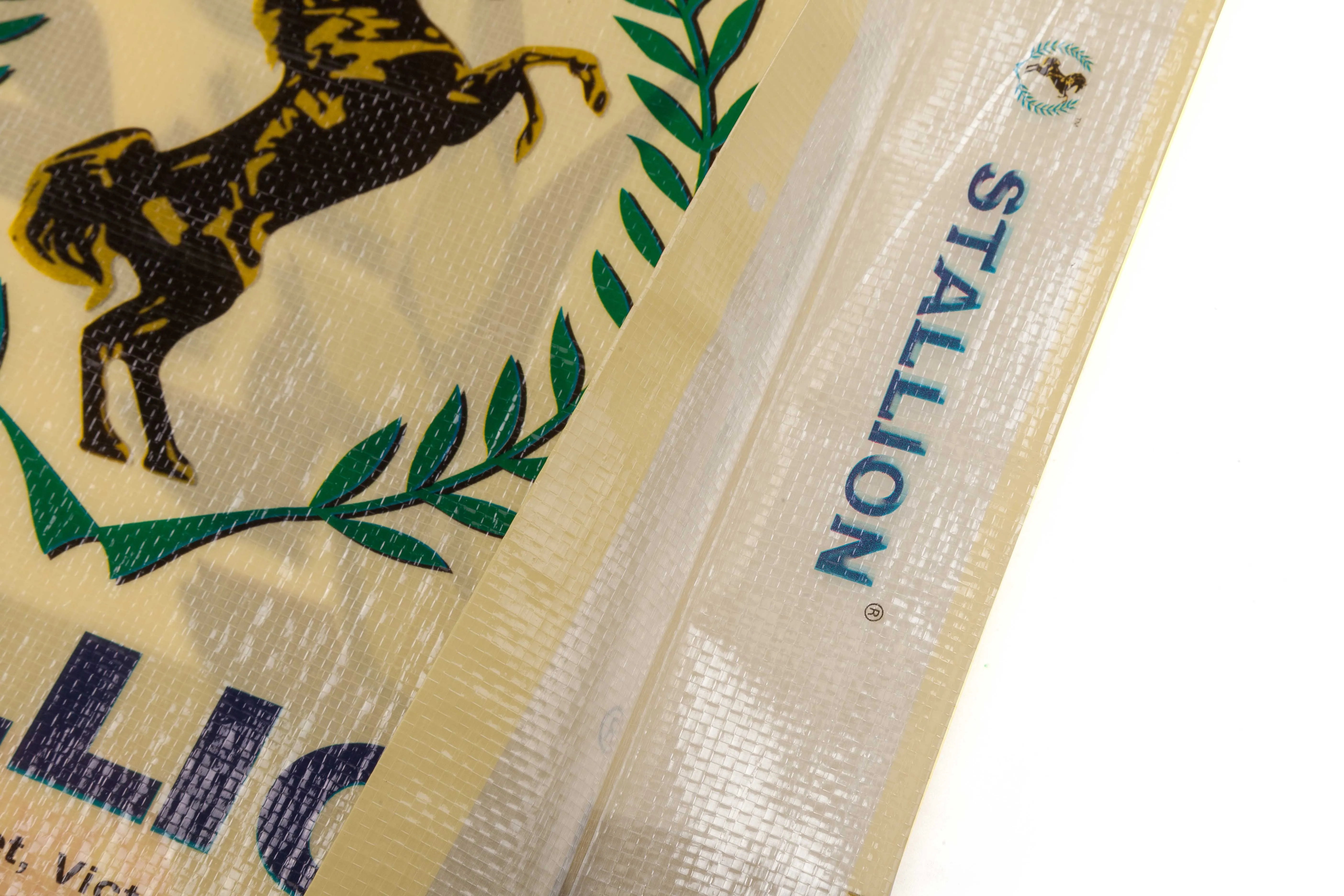 25kg 50kg printed pp woven bags rice woven bag corn and wheat storage bag