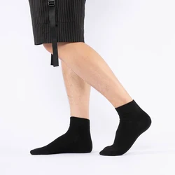 HEPOLILO Quarter Brand New Cotton Elegant Men With High Quality Ankle Socks Men