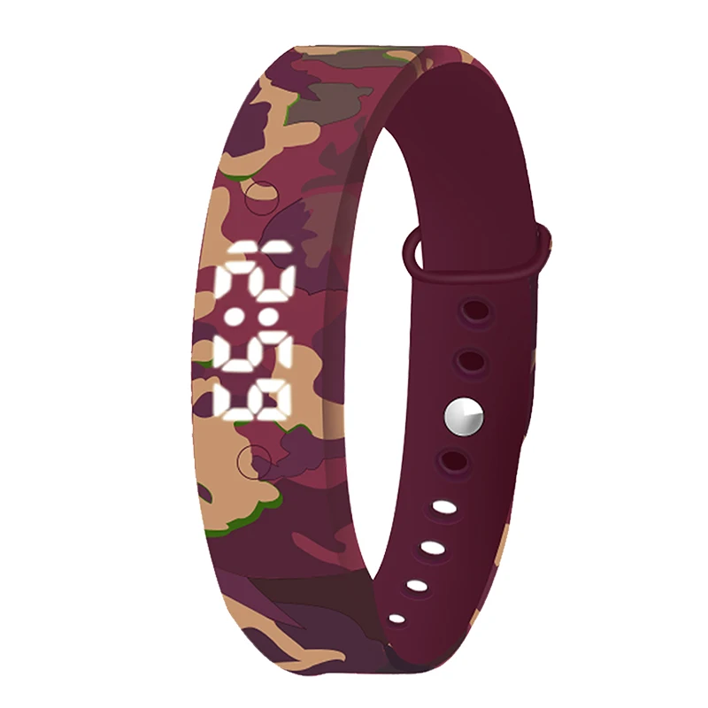 Rechargeable 15 Vibrating Alarm Watch Silent Vibration Shake Wake Medication Reminder