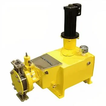 High Pressure Milton Roy CENTRAC Series Precision Dosing Pump with Meter