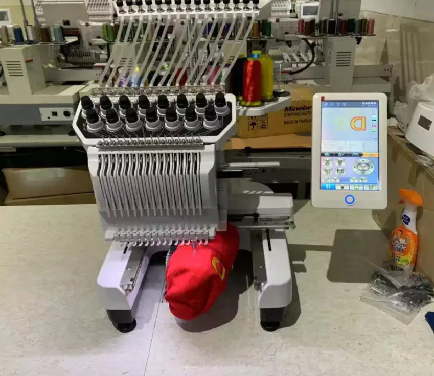 QK-3620 15 needles single head computerized  machines embroidery sewing machine for clothes