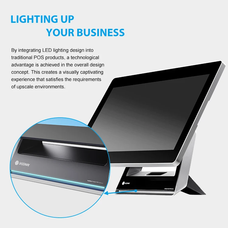 15.inch Cash Register Machine Innovative Jassway POS Systems Software Streamline Your Business Operations