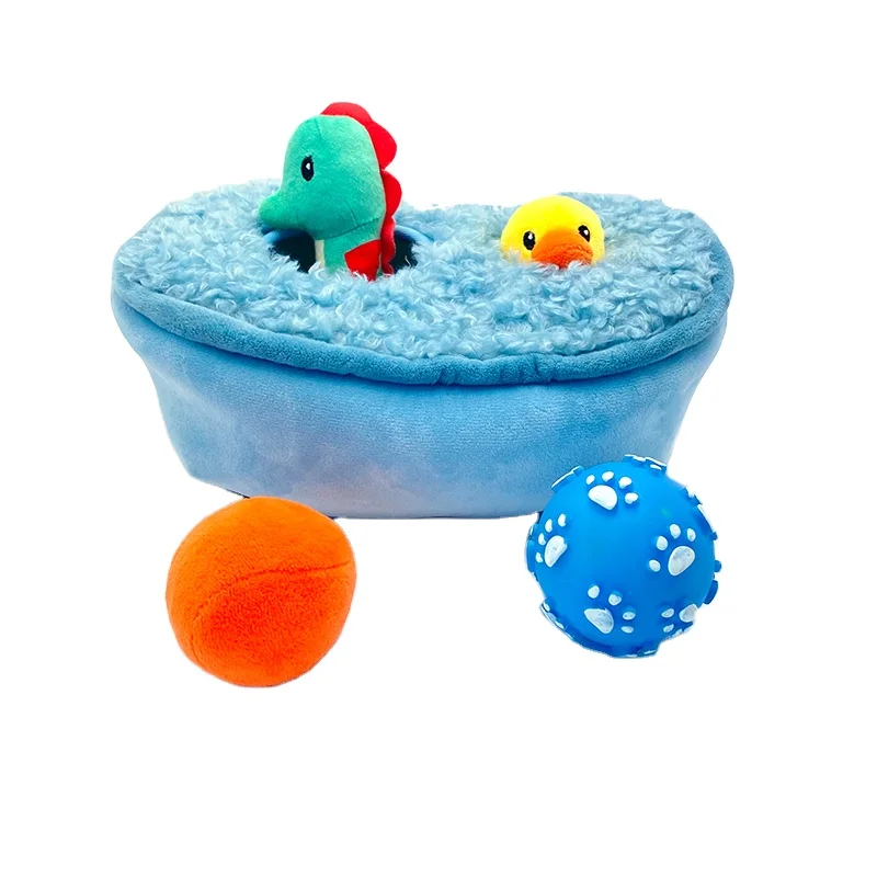 Hide And Seek 2022 Newest Design Pet Durable Chew Toy Custom Plush Toy