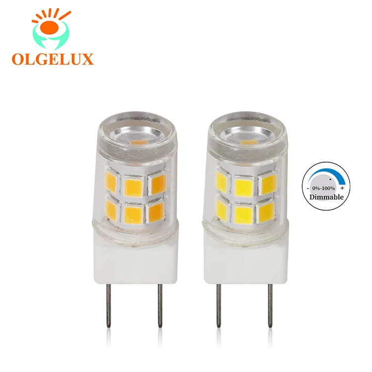 Hot Selling Strobo-free High Brightness GY6.35 2W 120V Led Bulb China Factory Ceramic+Pc Material Mini Corn