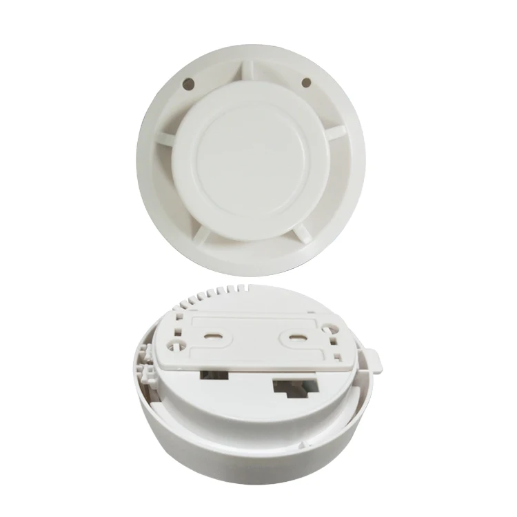 Humidity temperature smoke sensor smart home plastic housing wireless smoke sensor housing