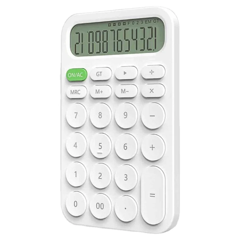 Xiaomi MIIIW 12 Digit Electronic Calculator Simple Design LED Display Calculation Tool for Office Working Student