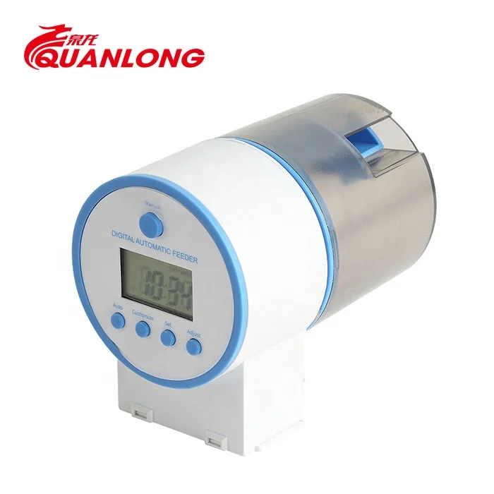 Quanlong fish tank accessories aquarium fish food automatic fish feeder  for aquarium