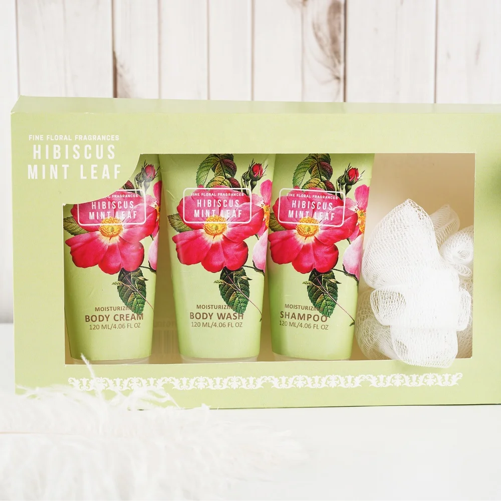 Spa Bath Set Shower Gift Set Shampoo Luxury Shower Gel Comb Bath Set Spa Gift