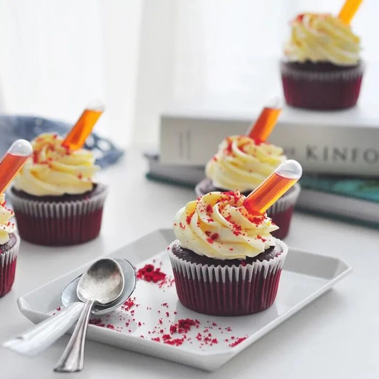 Пищевая пипетка 4 мл, Пипетка для жидкости для клубники, пипетка различной формы