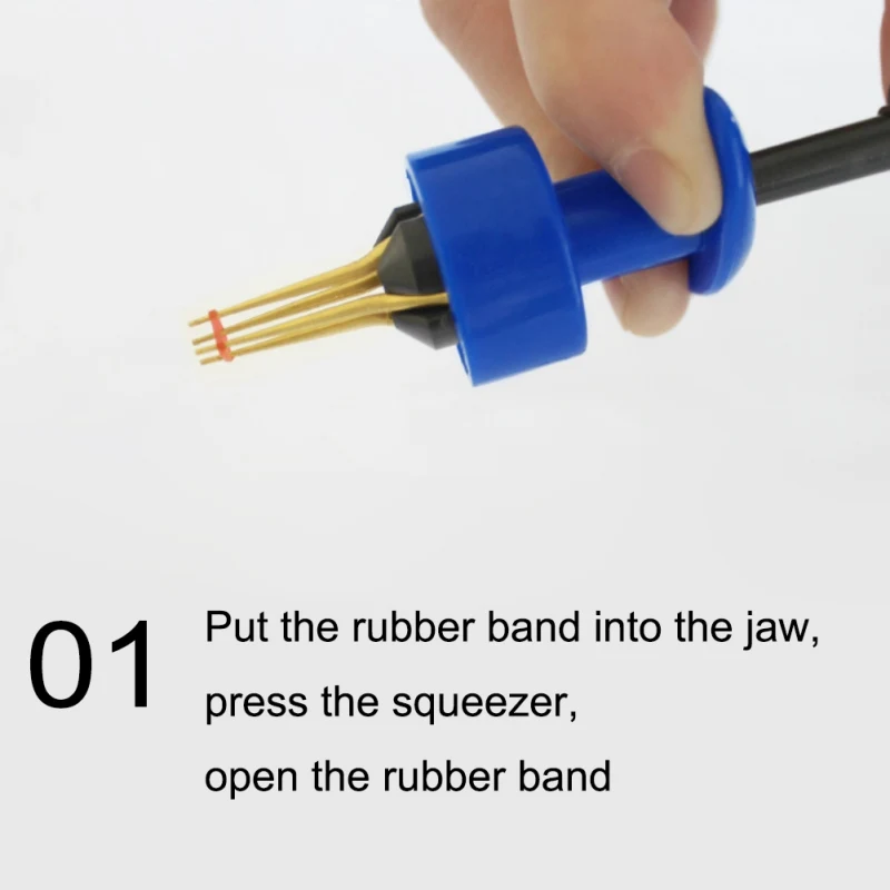 Fishing Baits Copper Clip Lightweight Fishing Lures Earthworm Bloodworm Clip Quick Tying Helper With Rubber Band