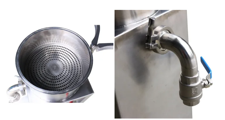 Manual hydraulic type honey and beeswax separator machine honey and wax extractor