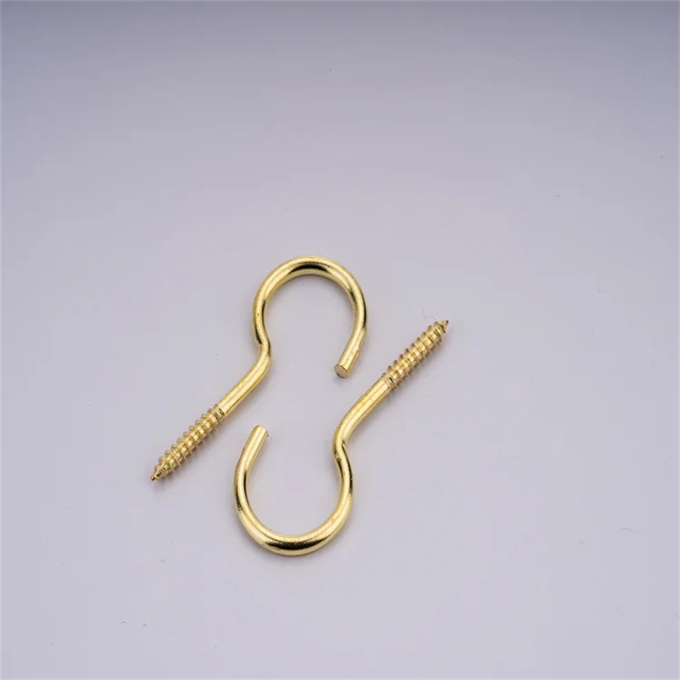 China wholesale carbon steel eye hook screw copper