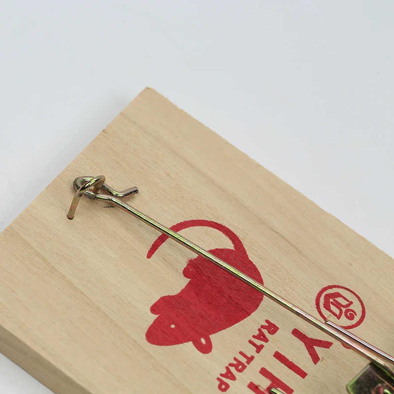 Pest Control Mouse Trap Wooden Rodent Catch Small Rats Mice Wood Mousetraps