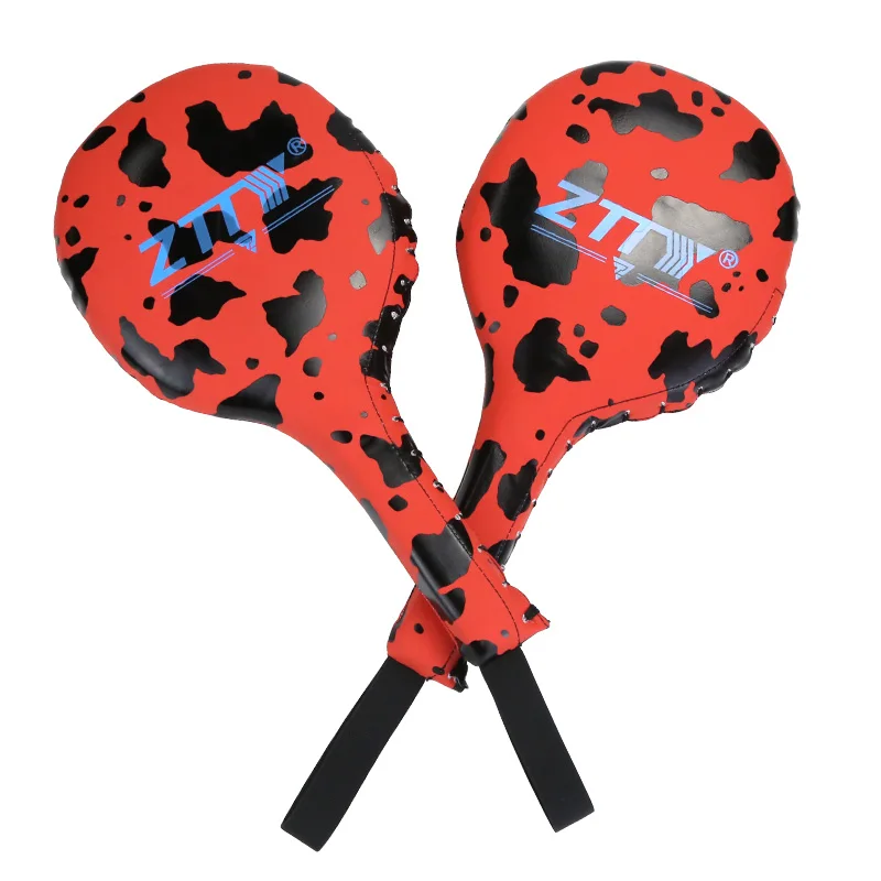 Taekwondo Equipement Training  Custom Logo Kick Pads Martial Arts Kicking Pads of Kick Boxing Taekwondo Muay Thai