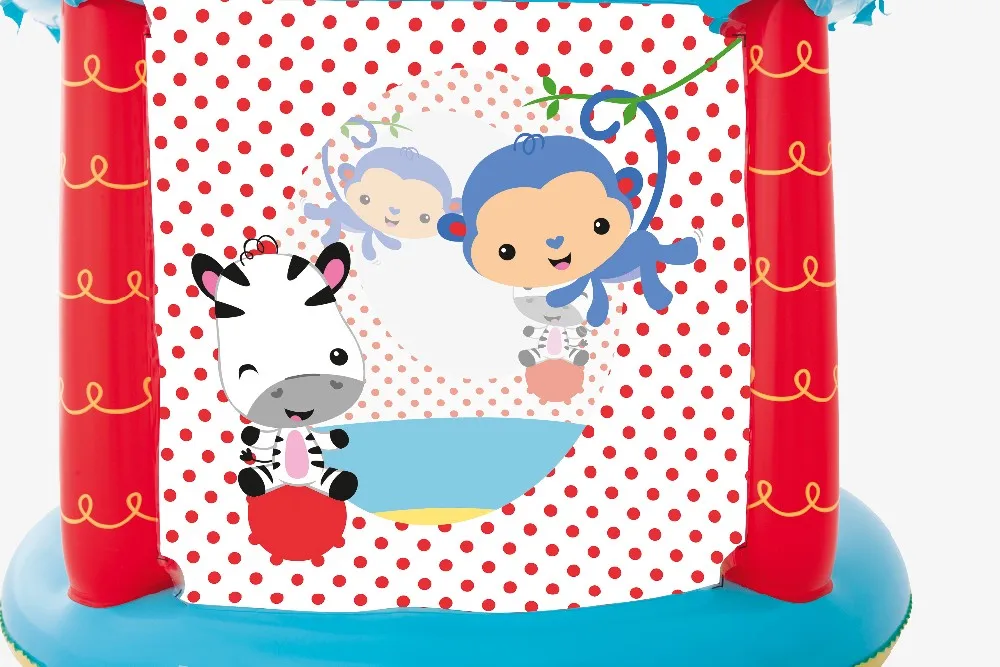 93505 Children Indoor Tent Shape Kids Inflatable Play Center Ball Pit Pool