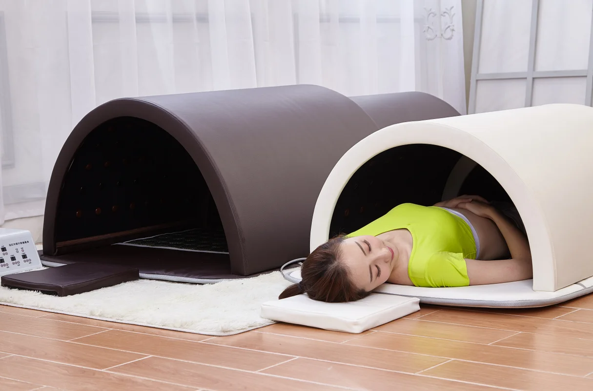 High quality Spa Capsule Infrared Sauna Dome Infrared Tourmaline Germanium Stone Sauna Dome Low Emf