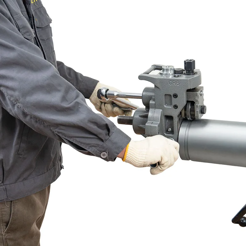 Hongli GR6 High Efficiency Power Pipe Roll Groover Good Quality Industrial Grade Industrial Groover OEM and ODM Supported
