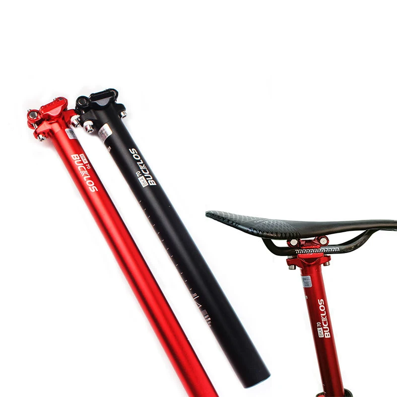 BUCKLOS aluminum alloy cheap mountain bike seat post 27.2/30.8/31.6mm adjustable bicycle seat post