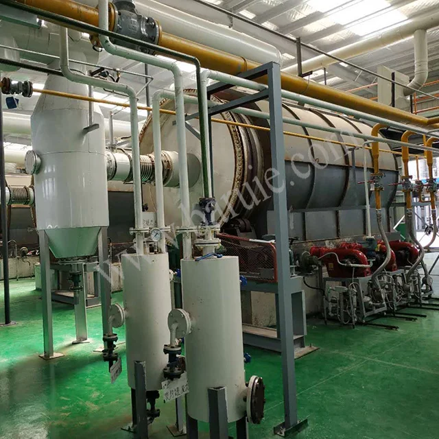 Небольшой лабораторный пиролизный реактор из нержавеющей стали