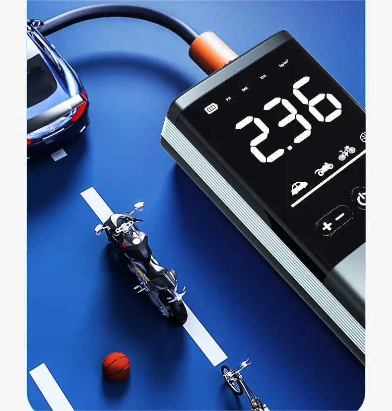 Cordless Tire Inflator Twin Electric Air Inflator Tyre Balloon Pump Car Air Compressor Tyre Inflator Portable Air Compressor