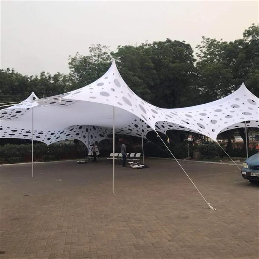 China Supplier 100 People Outdoor Wedding Party Tent Cheese Stretch Tents For Weddings Waterproof