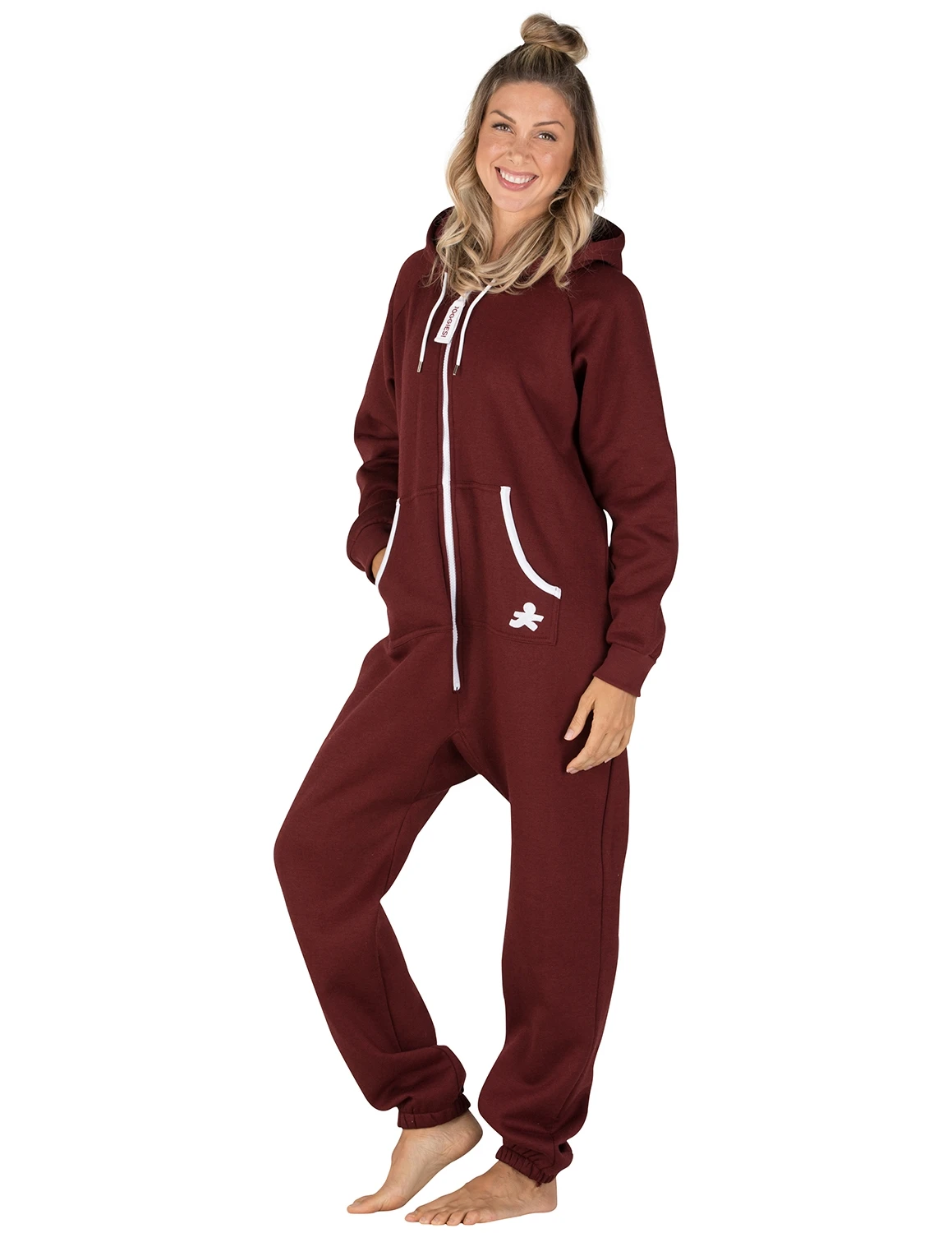 Matching Family Pajamas in French Terry Fabric Casual Dresses Jumpsuit Onesie For Spring Winter