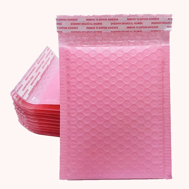 Custom Eco Friendly Free Sample Bubble Mailers Color Shipping Packaging Bags Poly Bubble Mailer Padded Envelope With Logo Bag