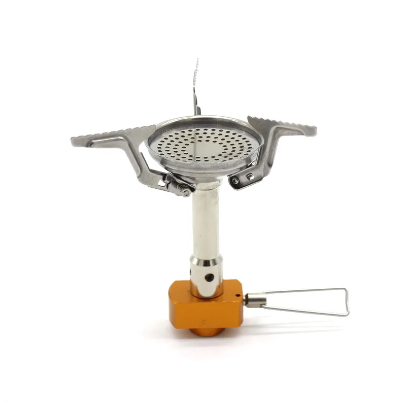 High Quality Portable Outdoor Gas Burner Camping Folding Mini Hiking Picnic BBQ Ultralight Cookware Camping Gas Stove Burner