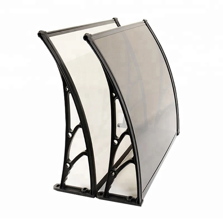 Пользовательский поликарбонатный лист дверные солнцезащитные очки дождевик Балконный навес