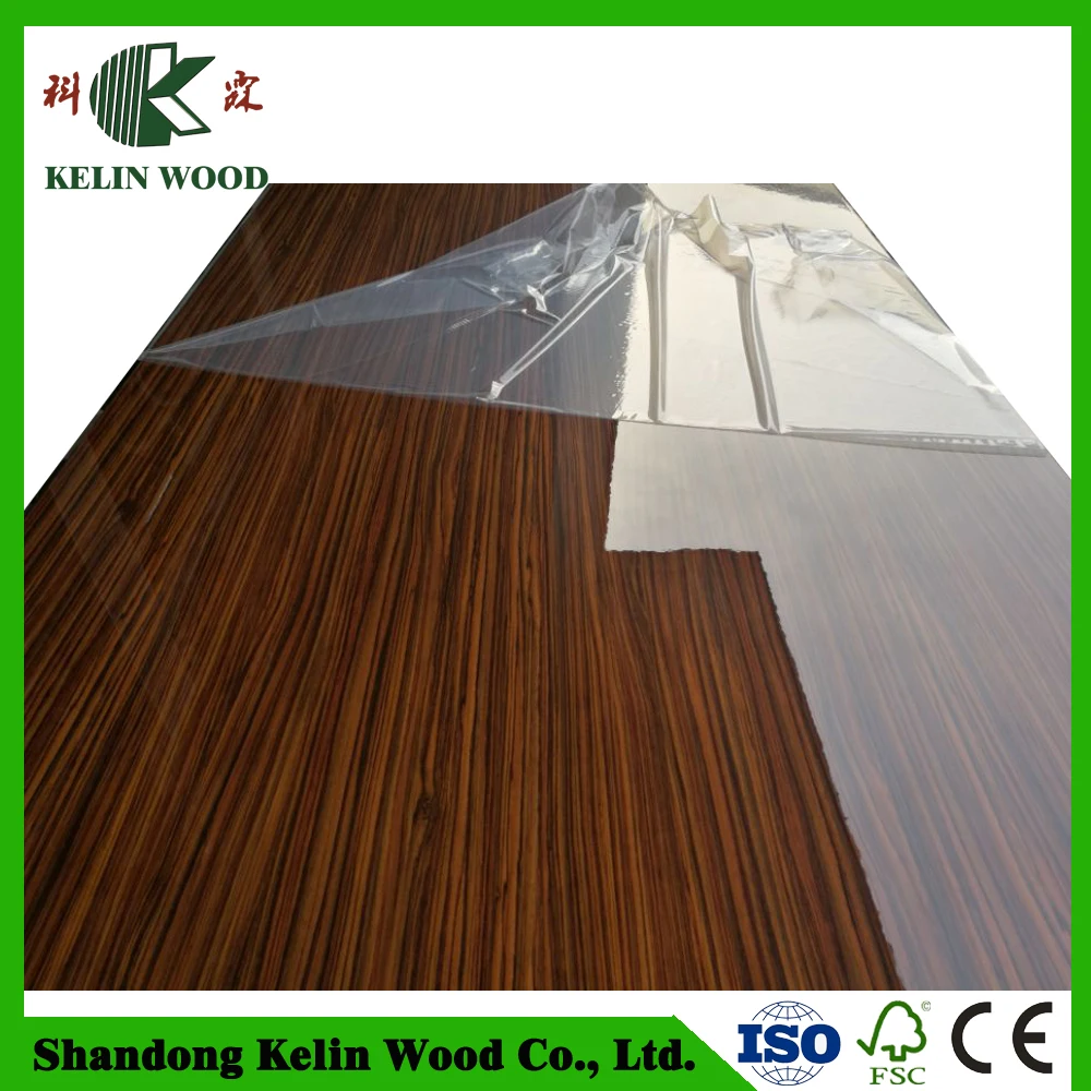 15mm 17mm 18mm high glossy acrylic pvc laminated mdf panel board wholesale price
