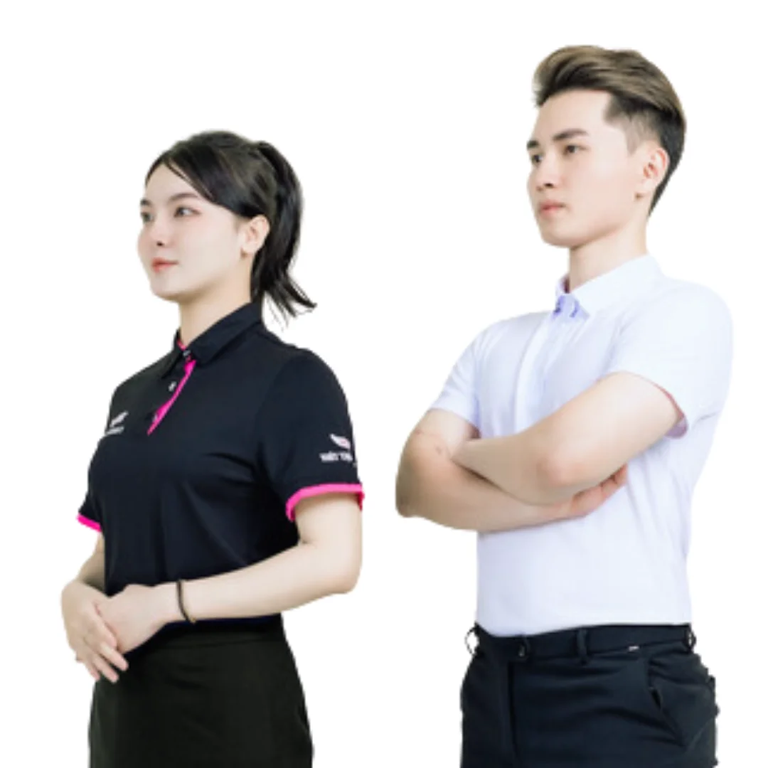 Wholesale uniform Polo Shirt PE Cotton Dry fast & absorb sweat for men & women - ODM/OEM - FMF VN manufacturer clothes verified