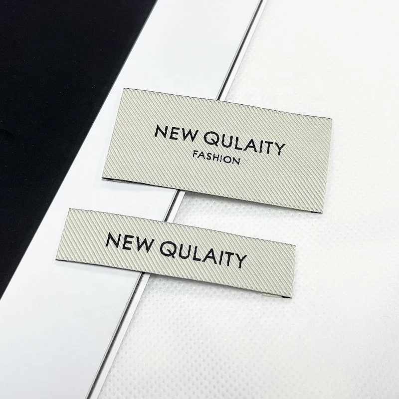 Custom tags neck labels for clothing brand
