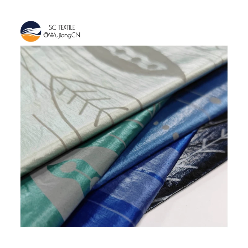 380T wrinkle nylon taffeta fabric windproof 75GSM sustainable waterproof fabric for down jacket (1600358008127)