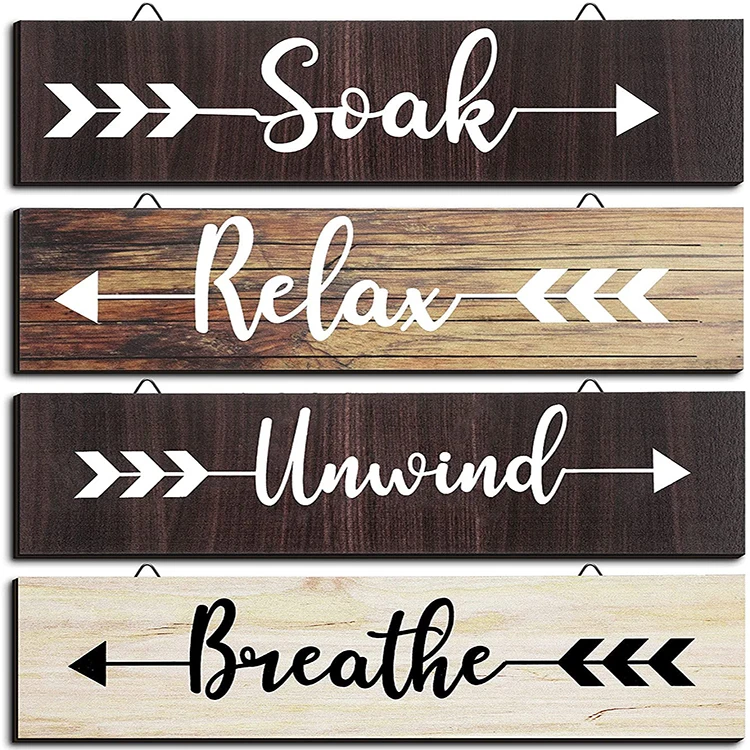 Charming Country Home Decor Home Decor Wood Craft Signs Board Wood Signs to Decorate Walls