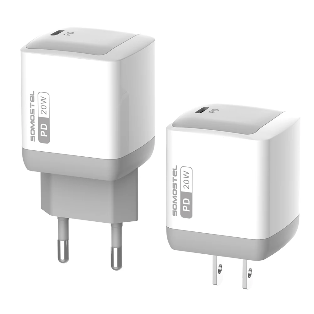 Carregadores Rapido 20W PD Fast Charger Carga Rapida USB-C Cable Mini Travel Charger For iphone 11 Cargadores de celular