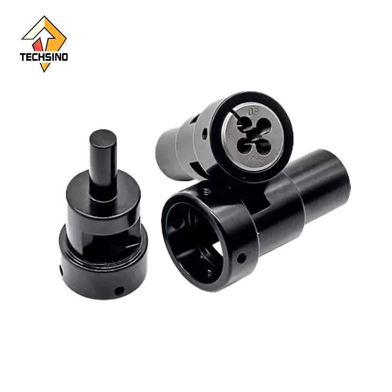 Automatic Lathe Tap and Die Set, Straight Shank Tap and Die Hand and Machine Threading Tool Set, Lathe Accessories