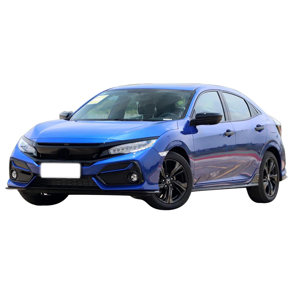 Car Other Exterior Accessories ABS Chrome Front Fog Lamp Cover Head Fog Light Eyebrow Straps Trim For Honda Civic Hatchback 2020