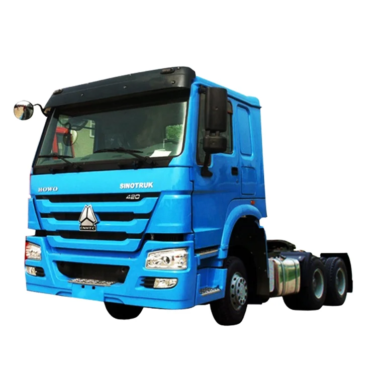 Sinotruk HOWO 420hp 6x4 Drive Wheel Tractor Truck Semi Trailer Head Vehicle With 50TONS Loading Capacity