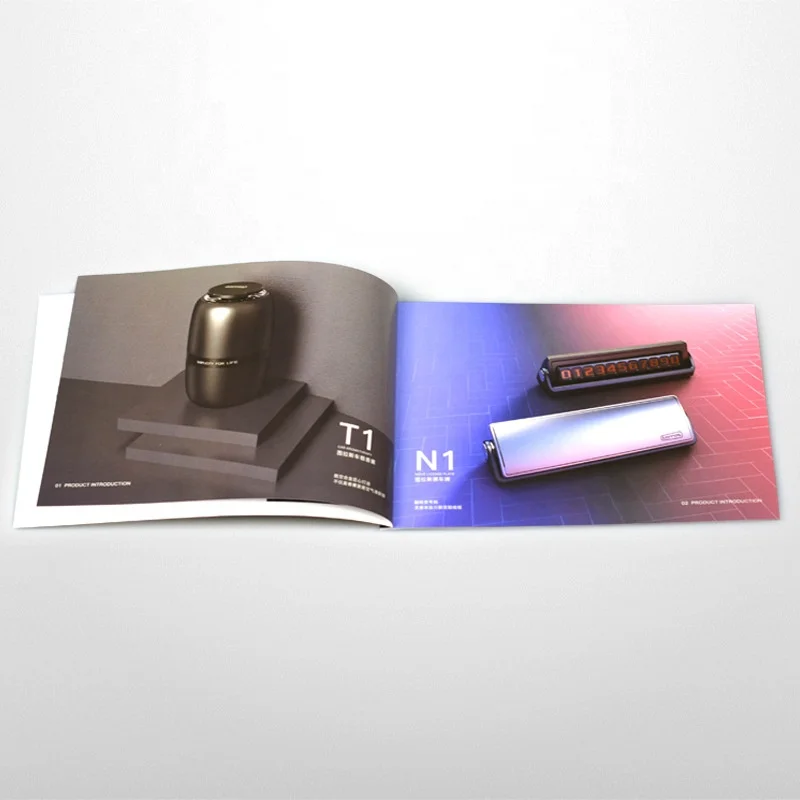 High Quality Cheap Custom Publishing Offset Printing Booklet Folded Flyer Magazine Brochures Catalogue Photo Paper Book Printing