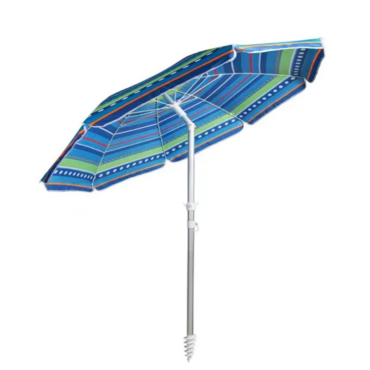 Factory Price Outdoor Parasol Sun Shade Fishing Adjustable Beach Umbrella