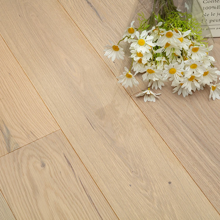 2025 Casual Style 1900mm Three-Layer Engineered Wood Flooring White Oak Walnut European Chinese Living Room Engineered Flooring
