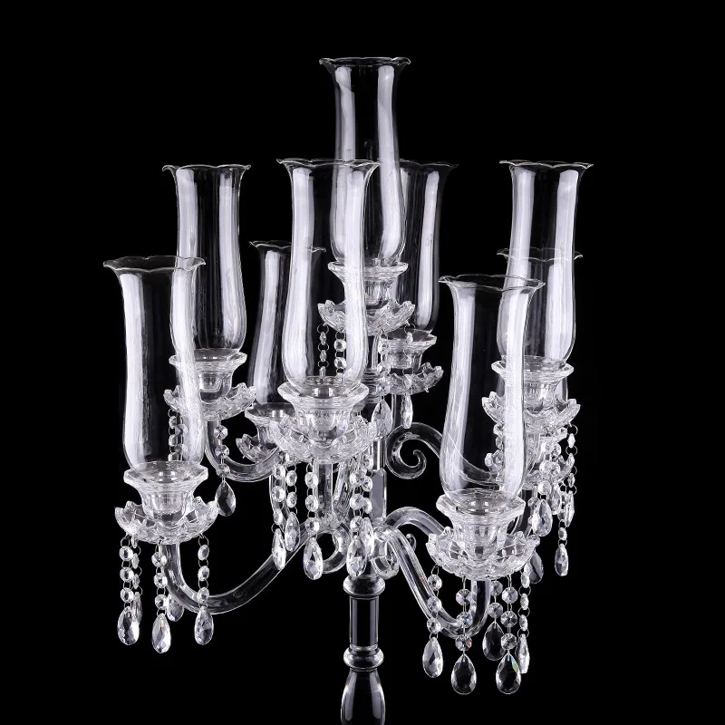 Индивидуальный канделябр cucrystal, оптовая продажа, свадебные декоративные канделябры