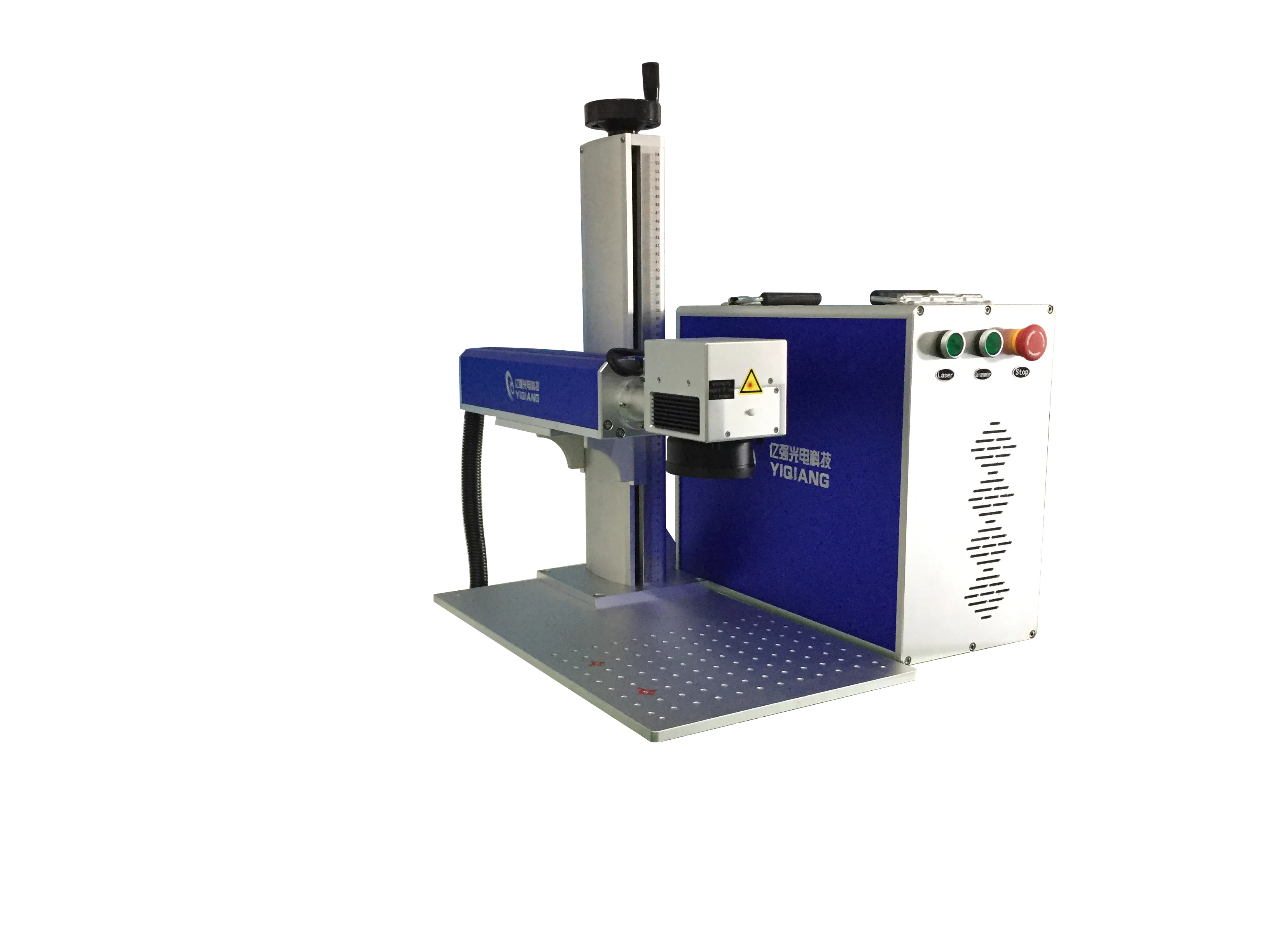 IPG 100W Fiber Laser Printer Automatic Online Flying Color Pipes 20W 30W 50W Used with Support for PLt Graphic Format