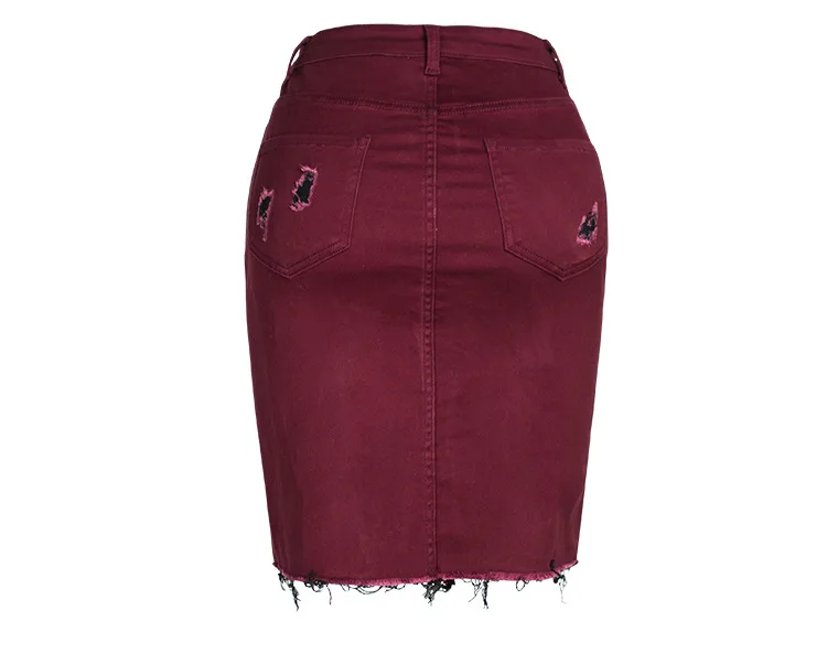 Manufacture women  denim jeans short skirt for young girl
